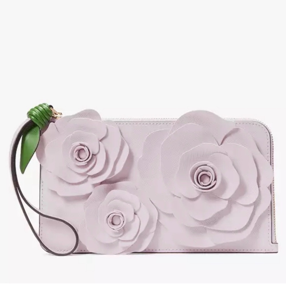 Kate Spade Flora 3D Wristlet